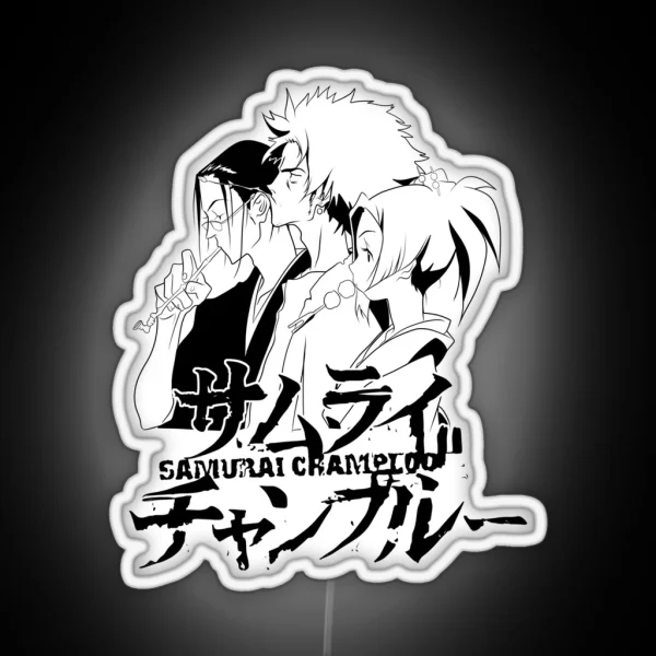 SAMURAI CHAMPLOO RGB Neon Sign