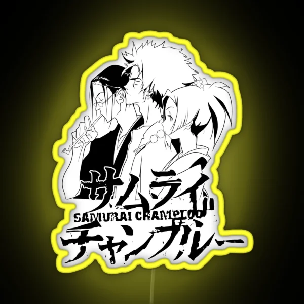 SAMURAI CHAMPLOO RGB Neon Sign