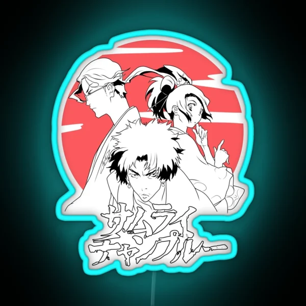 SAMURAI CHAMPLOO RGB Neon Sign