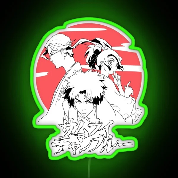 SAMURAI CHAMPLOO RGB Neon Sign