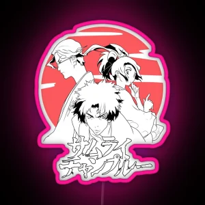 SAMURAI CHAMPLOO RGB Neon Sign