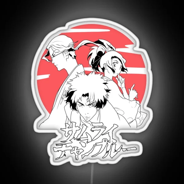 SAMURAI CHAMPLOO RGB Neon Sign