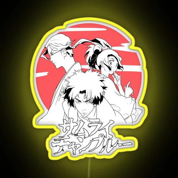 SAMURAI CHAMPLOO RGB Neon Sign
