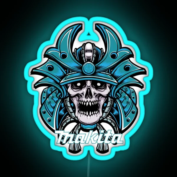 Samurai Makita RGB Neon Sign
