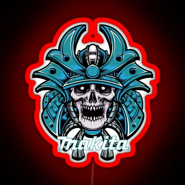 Samurai Makita RGB Neon Sign