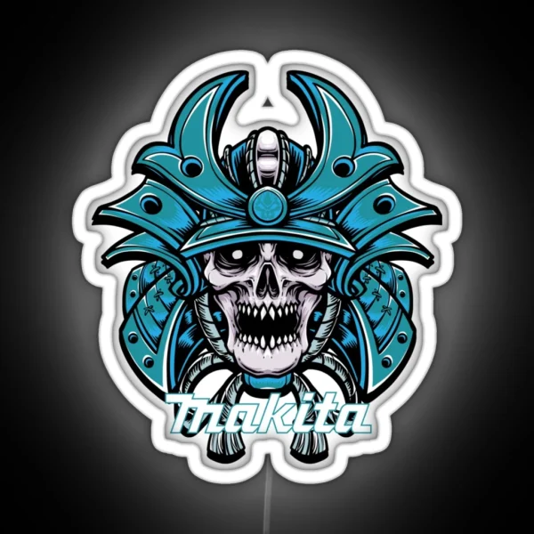 Samurai Makita RGB Neon Sign