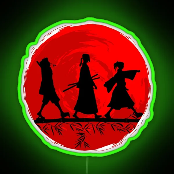 Samurai RGB Neon Sign