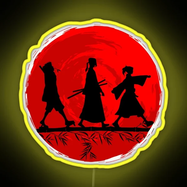 Samurai RGB Neon Sign