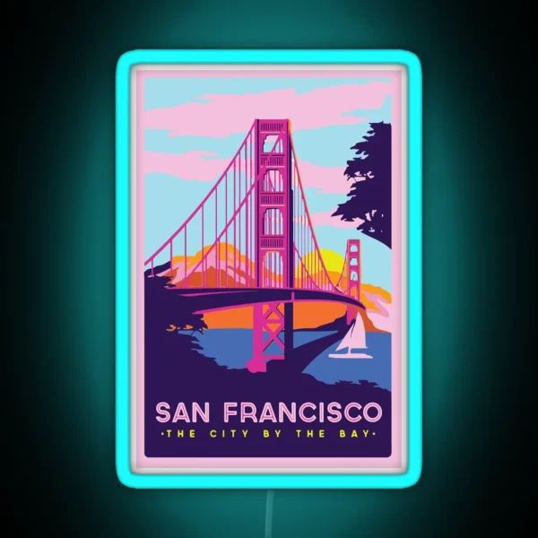 San Francisco RGB Neon Sign
