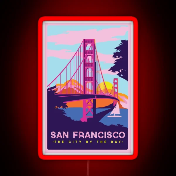 San Francisco RGB Neon Sign