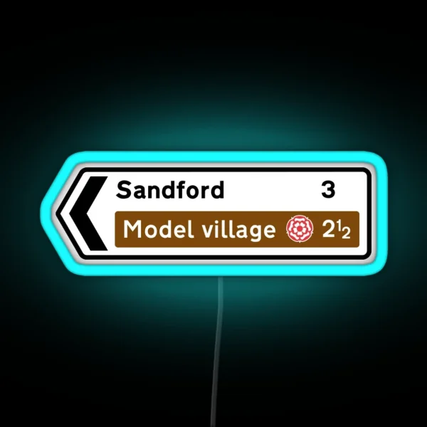Sandford Sign RGB Neon Sign