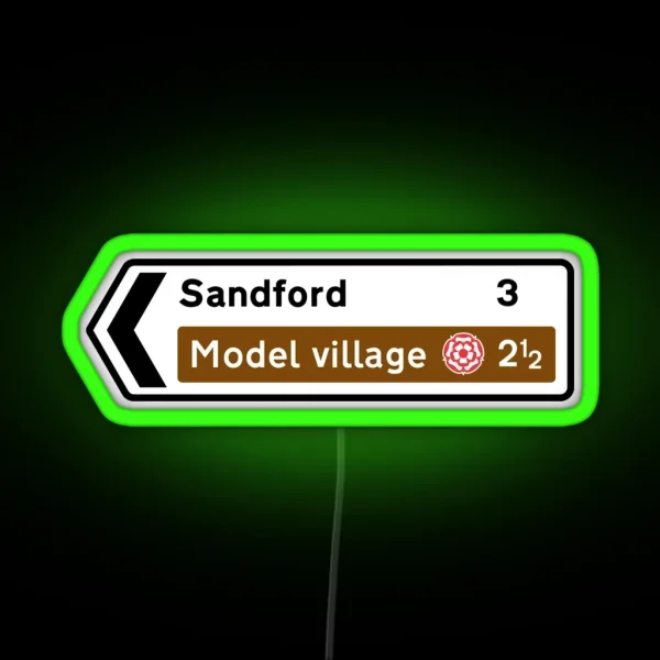 Sandford Sign RGB Neon Sign