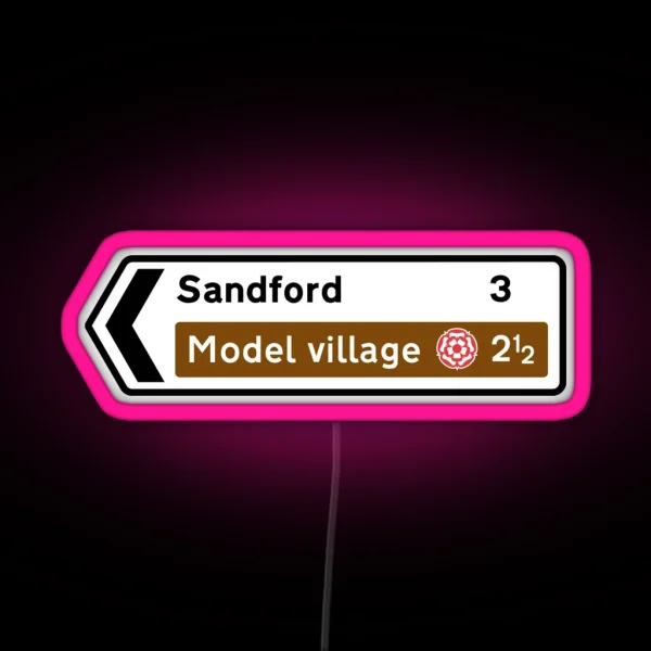 Sandford Sign RGB Neon Sign