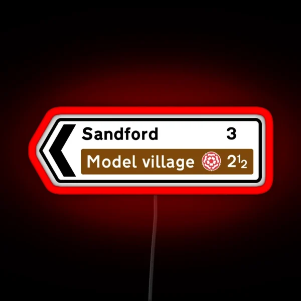 Sandford Sign RGB Neon Sign