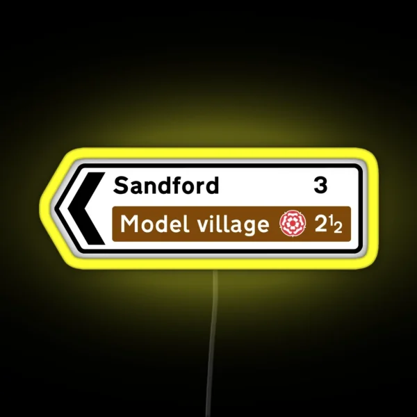 Sandford Sign RGB Neon Sign