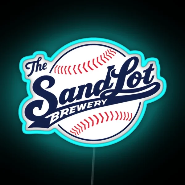 Sandlot Brewery RGB Neon Sign