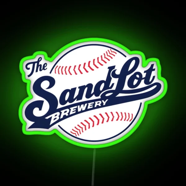 Sandlot Brewery RGB Neon Sign