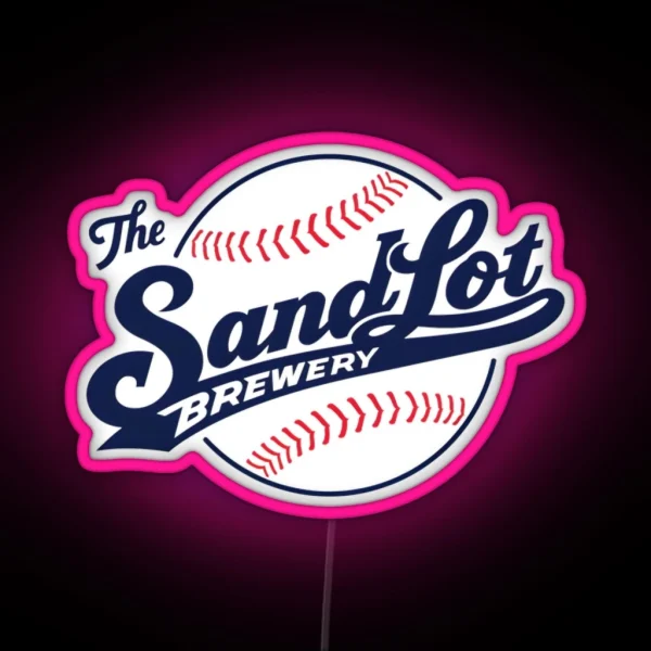 Sandlot Brewery RGB Neon Sign