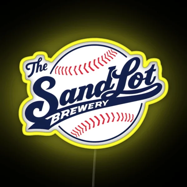 Sandlot Brewery RGB Neon Sign