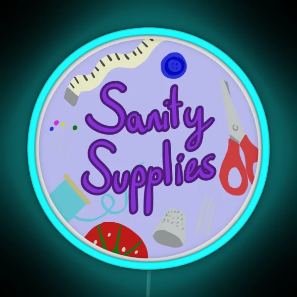 Sanity Supplies RGB Neon Sign