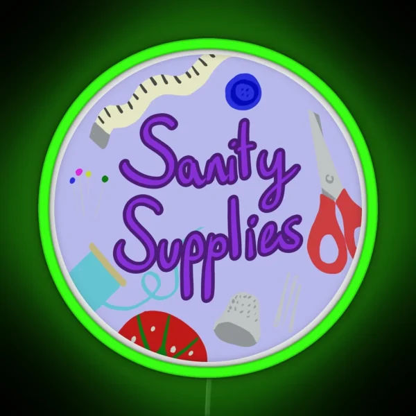 Sanity Supplies RGB Neon Sign