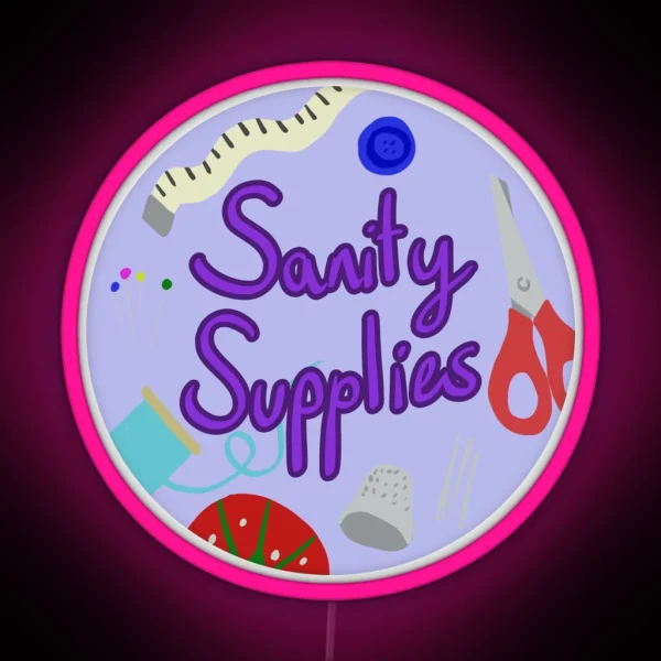 Sanity Supplies RGB Neon Sign