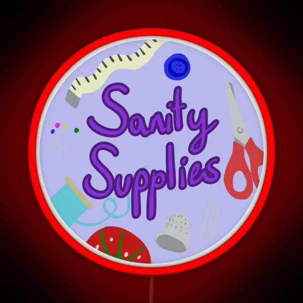Sanity Supplies RGB Neon Sign