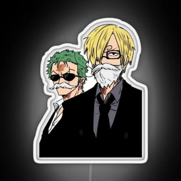 Sanji And Zoro RGB Neon Sign
