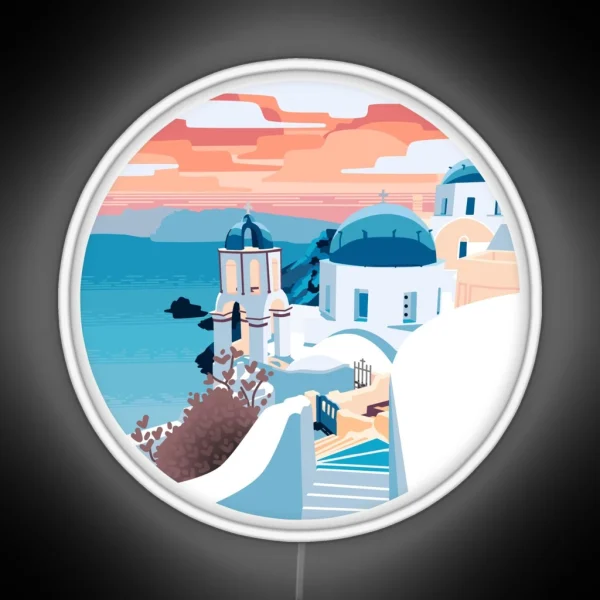 Santorini RGB Neon Sign