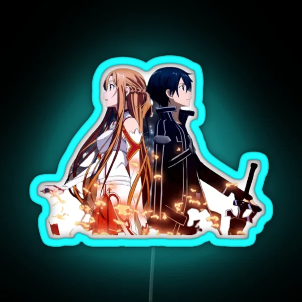 SAO RGB Neon Sign