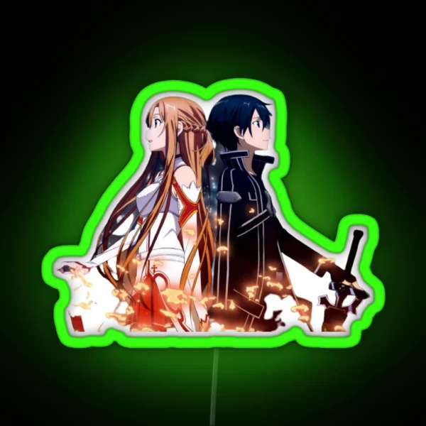 SAO RGB Neon Sign