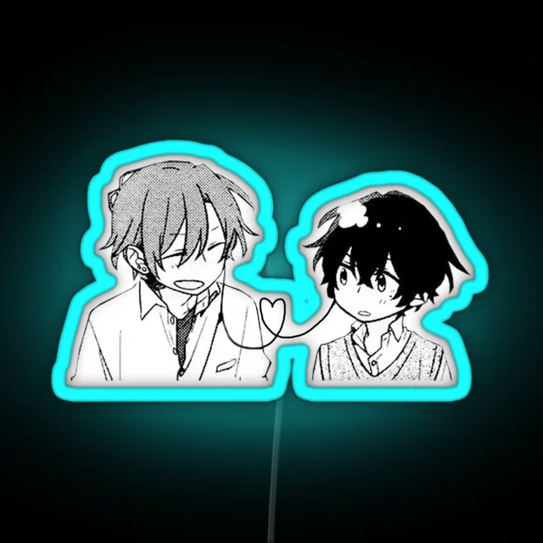 Sasaki To Miyano RGB Neon Sign