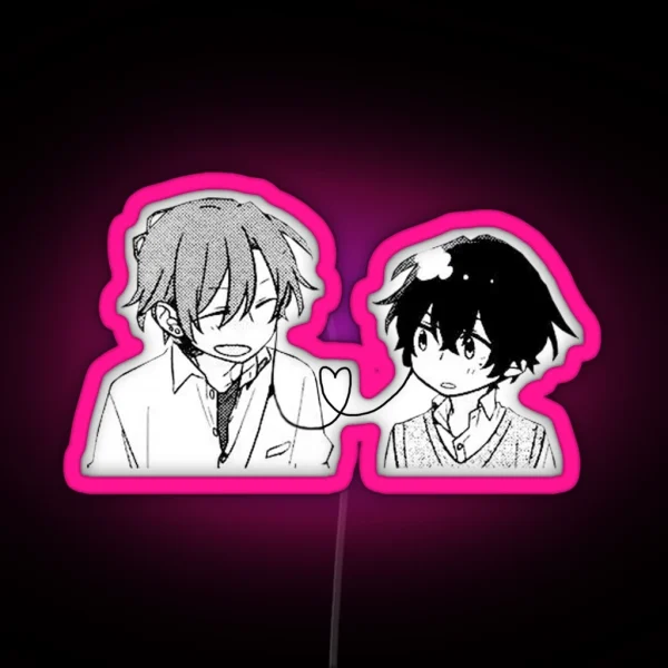 Sasaki To Miyano RGB Neon Sign