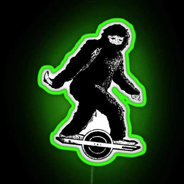 Sasquatch Ed RGB Neon Sign