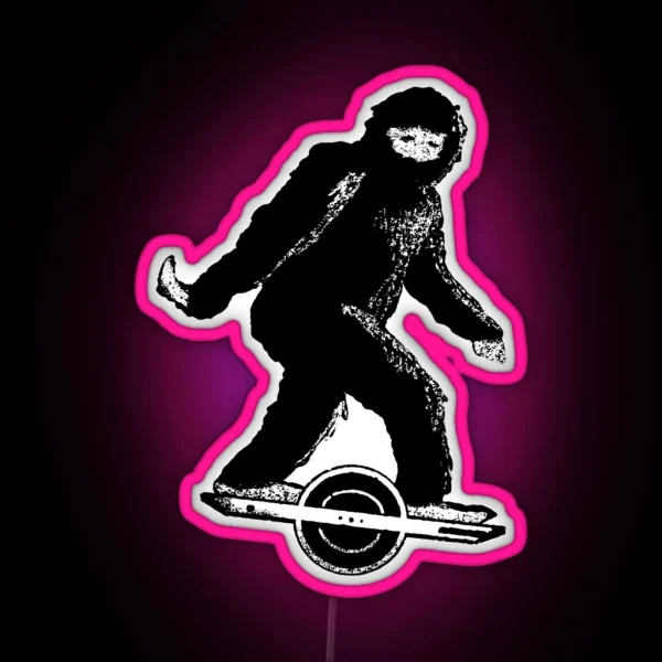 Sasquatch Ed RGB Neon Sign