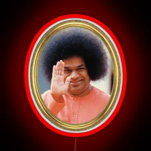 Sathya Sai Baba Blessings RGB Neon Sign
