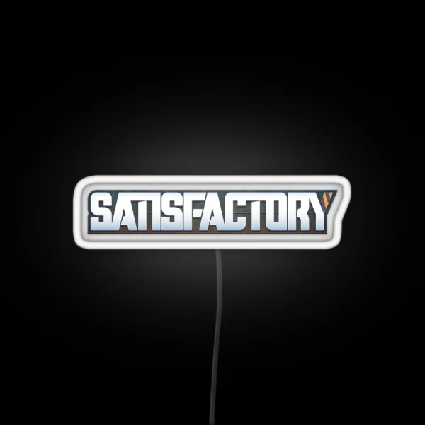 Satisfactory RGB Neon Sign
