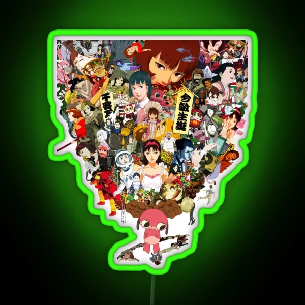 Satoshi Kon Birthday Celebration RGB Neon Sign