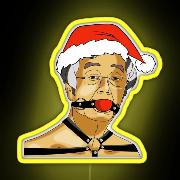Satoshi Nakamoto BDSM RGB Neon Sign