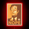 Light up your Bitcoin passion with this Nakamoto tribute sign.