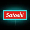 Add cryptic ambiance with this unique Satoshi Nakamoto RGB light.