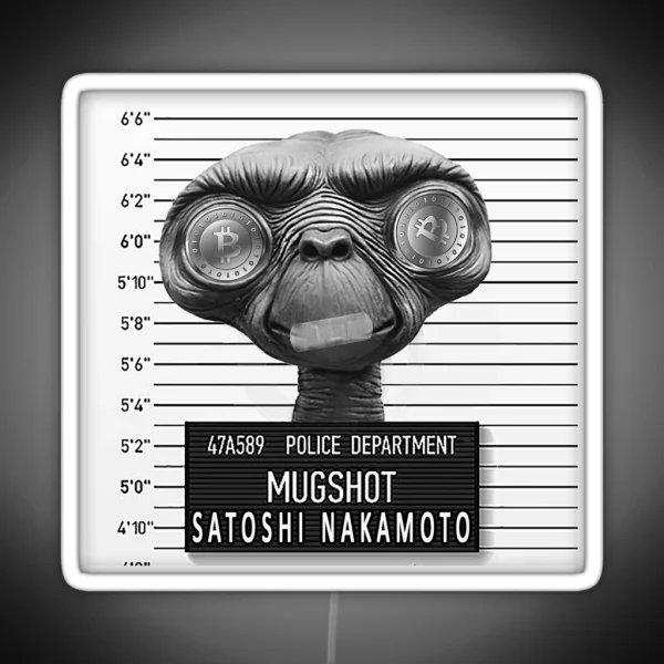 Satoshi Nakamoto RGB Neon Sign