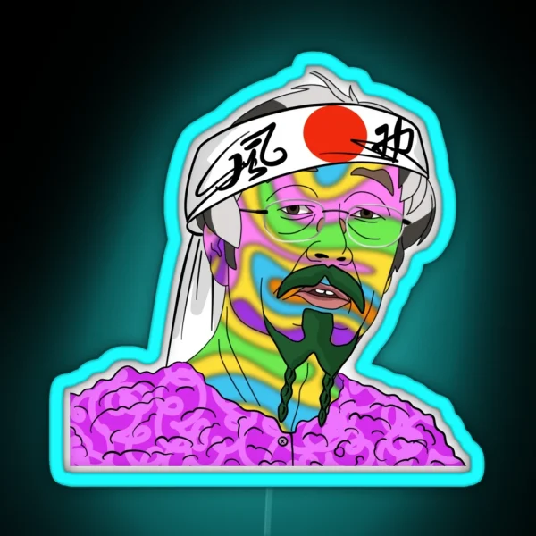 Satoshi Nakamoto Trip Of Japan RGB Neon Sign