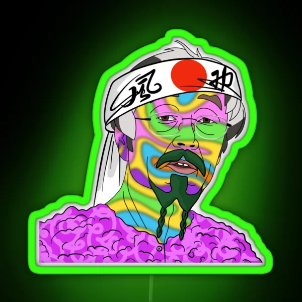 Satoshi Nakamoto Trip Of Japan RGB Neon Sign