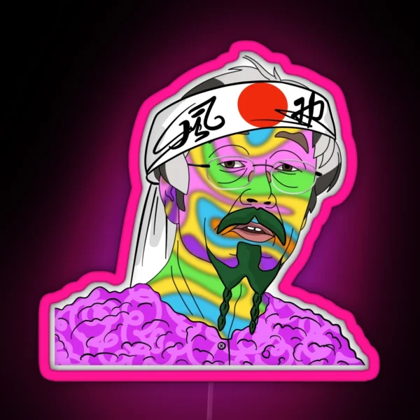 Satoshi Nakamoto Trip Of Japan RGB Neon Sign