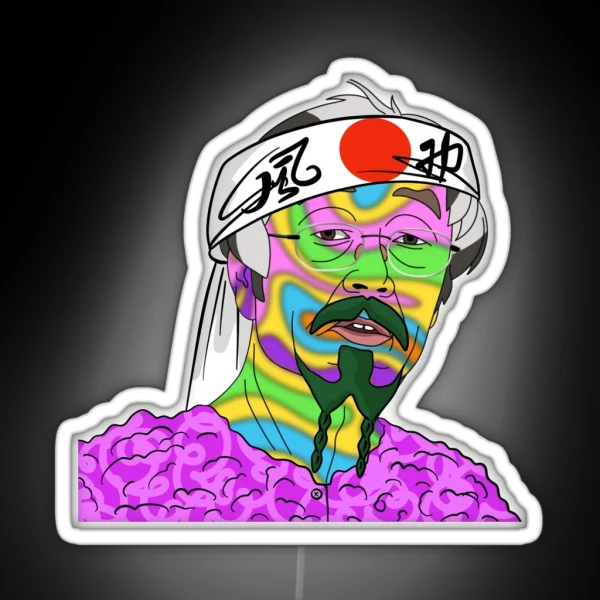 Satoshi Nakamoto Trip Of Japan RGB Neon Sign