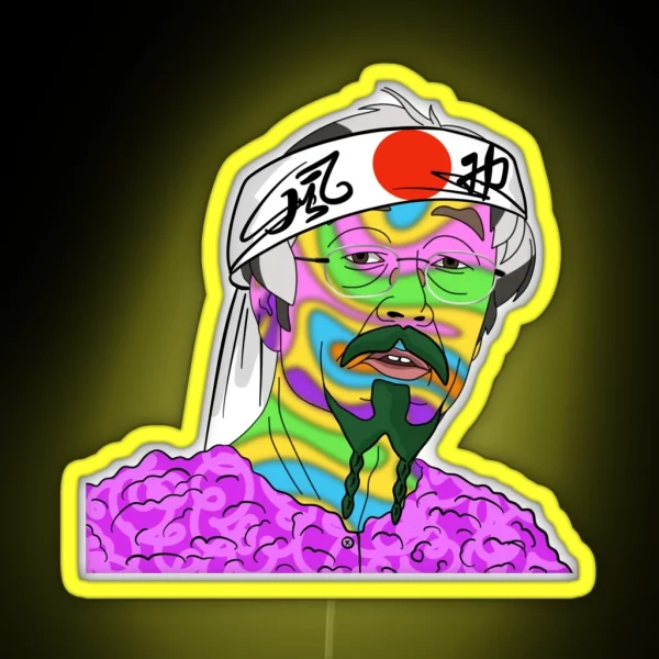 Satoshi Nakamoto Trip Of Japan RGB Neon Sign