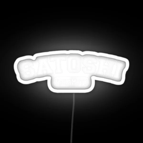 Satoshi RGB Neon Sign