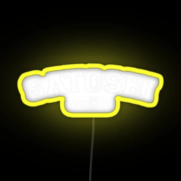 Satoshi RGB Neon Sign
