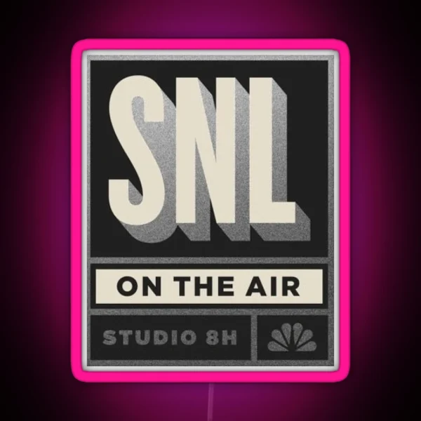 Saturday Night Live On The Air RGB Neon Sign